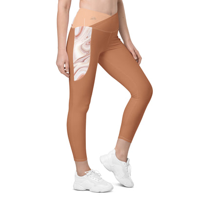 Caramelo Swirl Leggings